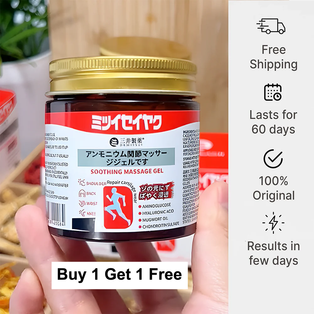 🌿Japanese Instant Pain Relief Gel 🌿(Buy 1 Get 1 Free)🌿