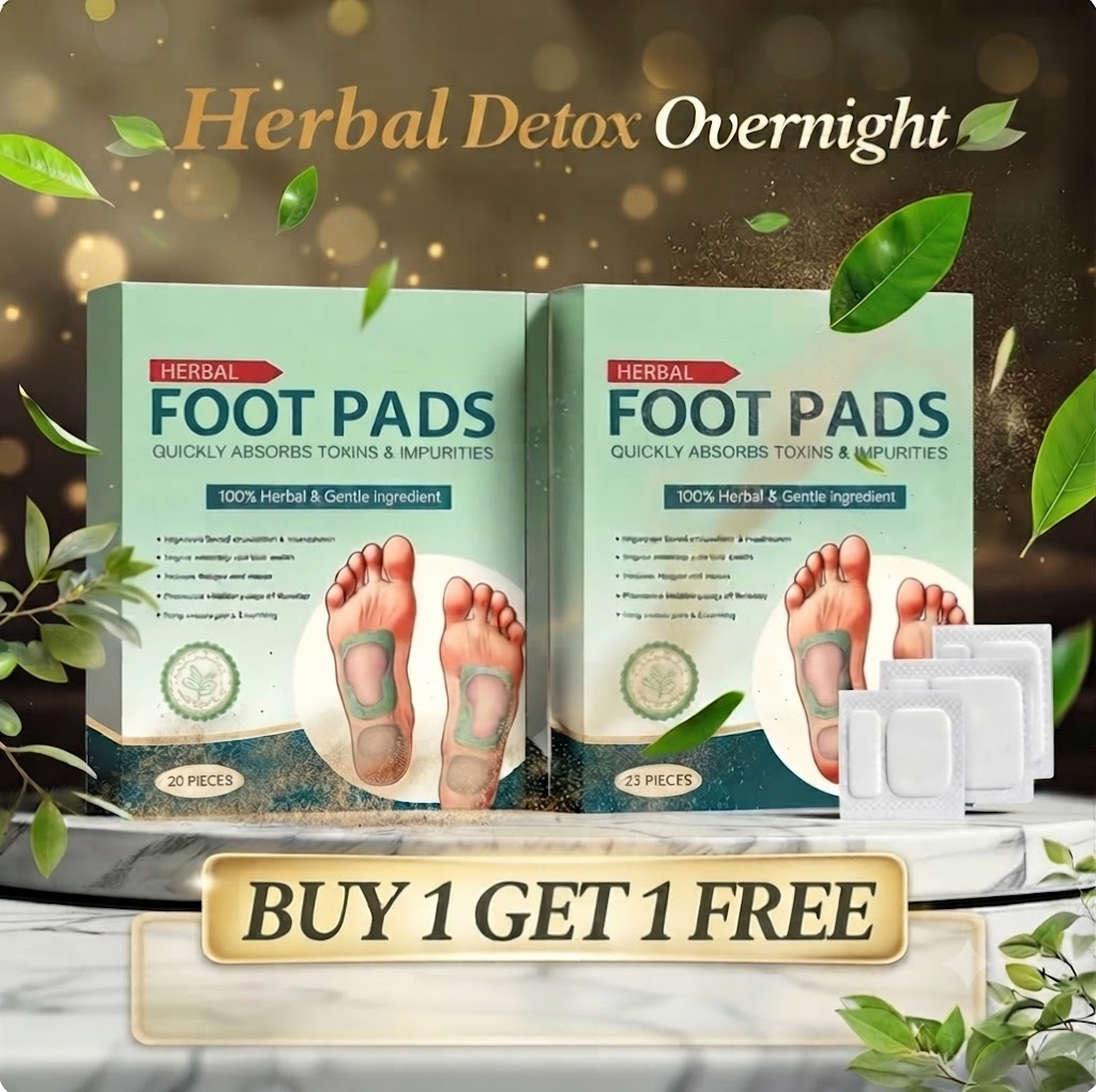 🌿 Herbal Premium Detox Foot pads 🌿 (BUY 1 GET 1 FREE)🌿