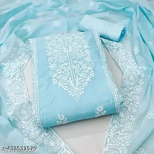 Heavy Chanderi Cotton Suit