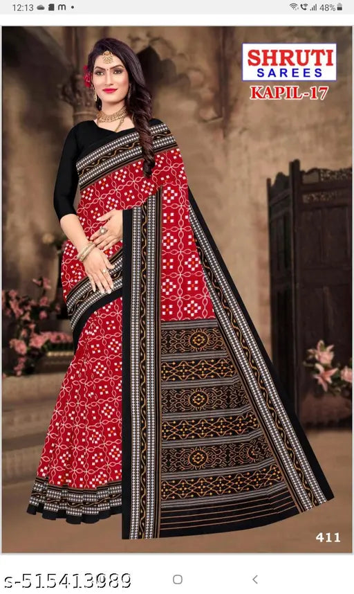 Sambalpuri print saree